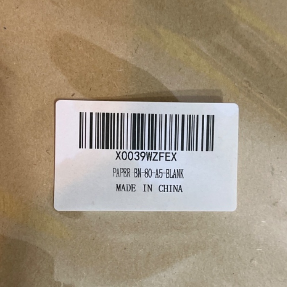 A5 6-Hole Kraft Paper Planner Refills – Lined & Blank (2 Packs) - Picture 4 of 6